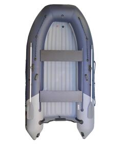 Надувная лодка Grouper 375W НДНД, серо-синий