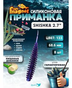 Силиконовая приманка Fish Magnet SHISHKA 2.7 размер 68.6 мм , цвет 103