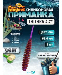 Силиконовая приманка Fish Magnet SHISHKA 2.7 размер 68.6 мм , цвет 140