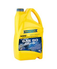 Трансмиссионное масло RAVENOL Getriebeoel MZG SAE 80 GL 4 (4л)