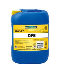 Моторное масло RAVENOL DFE SAE 0W-20 (10л)