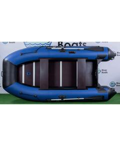 Надувная лодка RiverBoats RB 330 Киль (черно-синий)