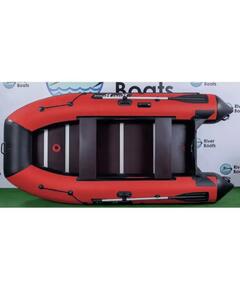 Надувная лодка RiverBoats RB 350 Киль (черно-красный)