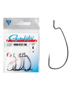 Крючки GAMAKATSU OFFSET EWG NS size 004, 6st