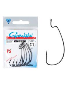Крючки GAMAKATSU HOOK WORM OFFSET EWG SL NS 2/0