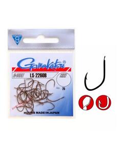 Крючки GAMAKATSU HOOK LS-2260B (BROWN)#14