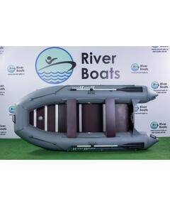 Надувная лодка RiverBoats RB 300  Киль (черно-серый)