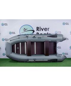 Надувная лодка RiverBoats RB 370 Киль (серый)