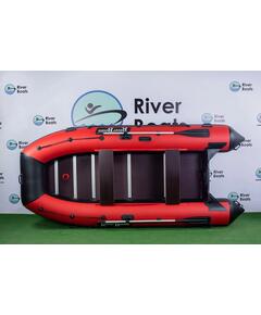 Надувная лодка RiverBoats RB 370 Киль (черно-оранжевый)