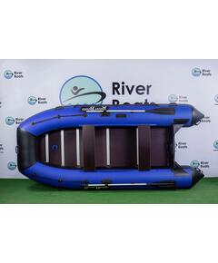 Надувная лодка RiverBoats RB 370 Киль (черно-синий)