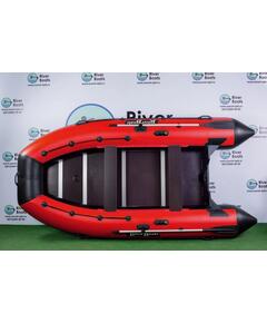 Надувная лодка RiverBoats RB 390 Киль (черно-красный)