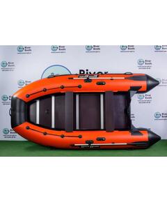 Надувная лодка RiverBoats RB 390 Киль (черно-оранжевый)
