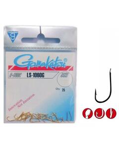 Крючки GAMAKATSU LS-1060G (GOLD) size 012, 25st