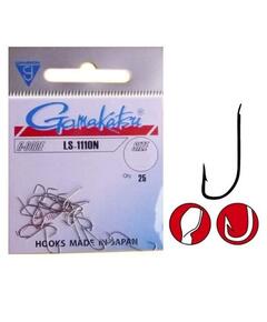 Крючки GAMAKATSU LS-1110N (NICKEL) size 018, 25st