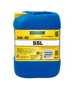 Моторное масло RAVENOL Super Synthetik Oel SSL SAE 0W-40 (10л)