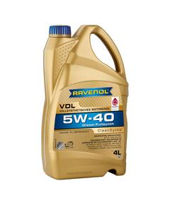 Моторное масло RAVENOL VDL SAE 5W-40 (4л)