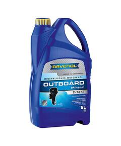 Моторное масло для 2Т лод.моторов RAVENOL Outboardoel 2T Mineral (5л)