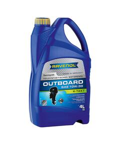 Моторное масло для 4-T лод.моторов RAVENOL Outboardoel 4T SAE 10W-30 (4л)