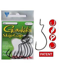 Крючки GAMAKATSU SKIP GAPE MINOR /0 size 002, 6st