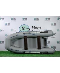 Надувная лодка РИБ RiverBoats RB 380 (серый)