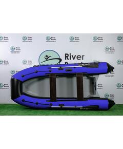 Надувная лодка РИБ RiverBoats RB 380 (черно-синий)