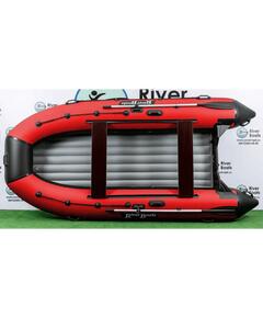 Надувная лодка RiverBoats RB 410 НДНД (черно-красный)