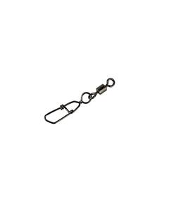Застежка с вертлюгом RUZZA Rolling Swivel w/Germany Snap A Black №10  