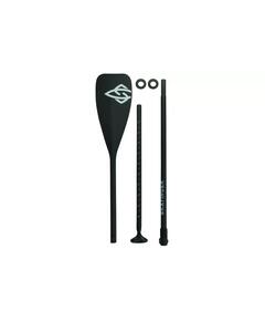 Однолопастное весло из алюминия Skatinger Fiberglass SUP Paddle Screen Printing, черный