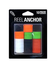 Катушкодержатель 13 FISHING Anchor Reel Wrap Multi Color 10pk