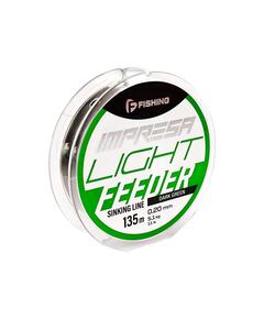 Леска F-FISHING Impresa Light Feeder Dark Green 135м 0,20мм 5,1кг 11lb