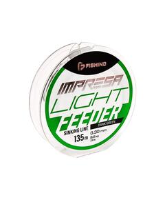 Леска F-FISHING Impresa Light Feeder Dark Green 135м 0,30мм 8,6кг 19lb