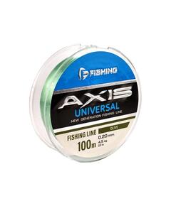 Леска F-FISHING Axis Universal Line Olive 100м 0,20мм 4,5кг 10lb