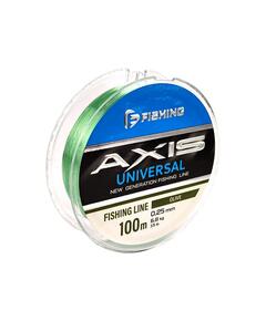 Леска F-FISHING Axis Universal Line Olive 100м 0,25мм 6,8кг 15lb