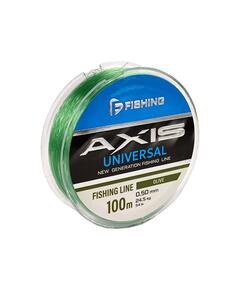 Леска F-FISHING Axis Universal Line Olive 100м 0,50мм 24,5кг 54lb