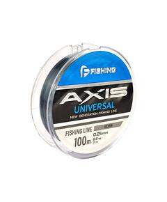 Леска F-FISHING Axis Universal Line Silver 100м 0,25мм 6,8кг 15lb
