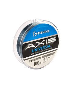 Леска F-FISHING Axis Universal Line Silver 100м 0,35мм 11,1кг 24lb