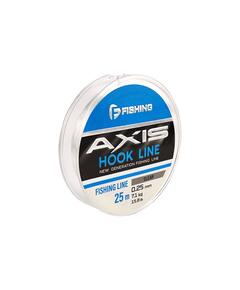 Леска F-FISHING Axis Hook Line Clear 25м 0,25мм 4,65кг 15.8lb