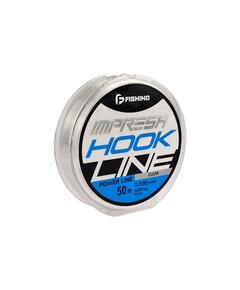 Леска F-FISHING Impresa Hook Line Clear 50м 0,195мм 3,20кг 7lb