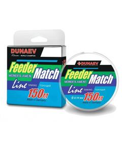 Леска Dunaev Feeder-Match Sinking Black 0.30мм 150м