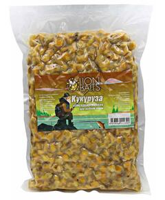 Lion baits Кукуруза натуральная в вакууме 1кг