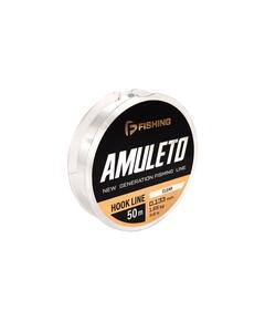Леска F-FISHING Amuleto Hook Line Clear 50м 0,133мм 1,65кг 3,6lb