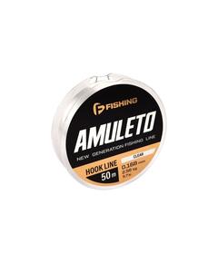 Леска F-FISHING Amuleto Hook Line Clear 50м 0,168мм 2,58кг 5,7lb