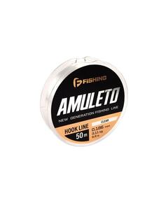 Леска F-FISHING Amuleto Hook Line Clear 50м 0,186мм 3,11кг 6,8lb