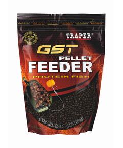 Прикормка Traper (Трапер) 500 г M. FEEDER PELLET GST 6mm - Maxi black