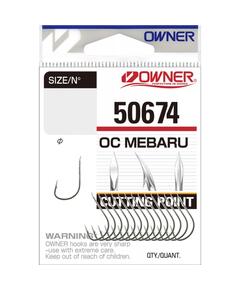 Крючок OWNER Cut Mebaru nickel №4 15шт