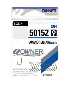 Крючок OWNER Amano Tenkara w/eye brown №10 13шт