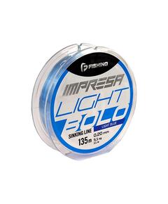 Леска F-FISHING Impresa Light Bolo Light Blue 135м 0,20мм
