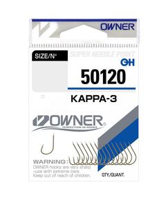 Крючок OWNER Kappa-3 brown №7 14шт