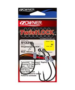 Крючок OWNER Weighted Twist Lock BC №3/0 3шт