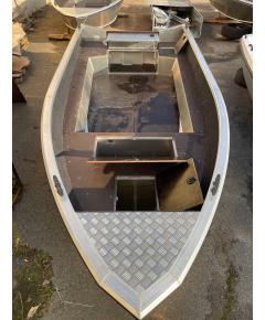 Алюминиевая лодка Windboat 4.2 Evo (высота транца S)